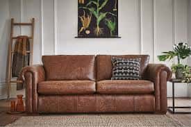 Designer Leather Sofa 833 thumbnail 4